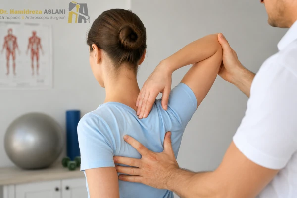 روش های درمان شانه یخ زده